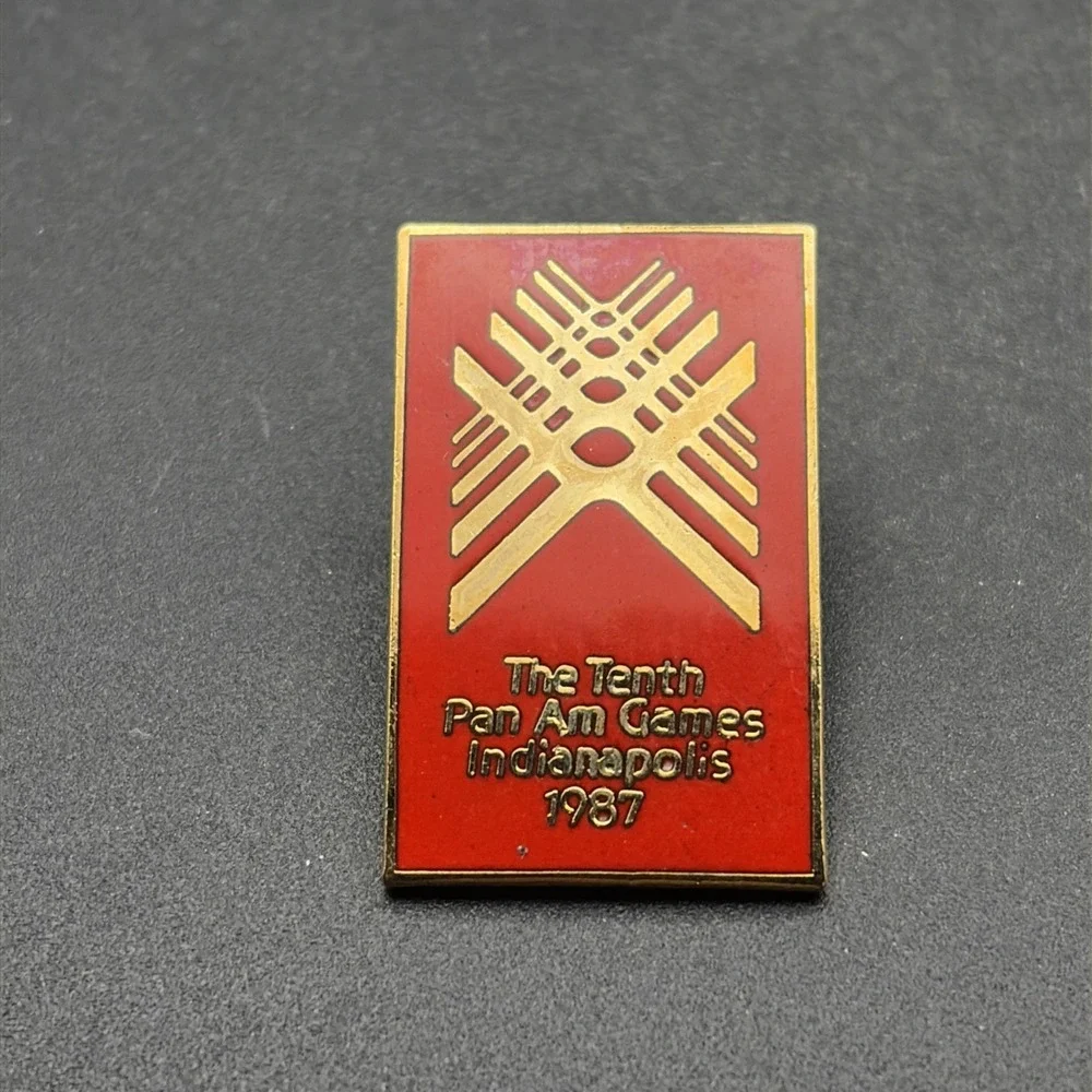 The Tenth Pan Am Games Indianapolis 1987‎ Lapel Hat Pin